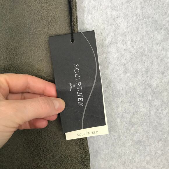 NYDJ Leggings Women Small Green Lift Tuck Sculpting Classic Basic Moss Norm Corp - Picture 8 of 16